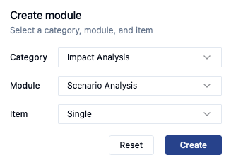 Create module